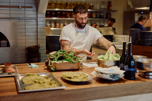 Vongole, John Dory & Lemon Kritharaki Pasta with Oscar Solomon