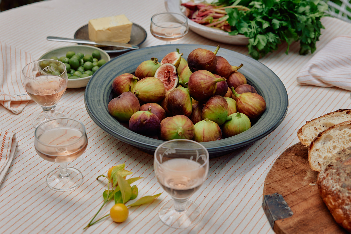 Olive Ceramic Platter